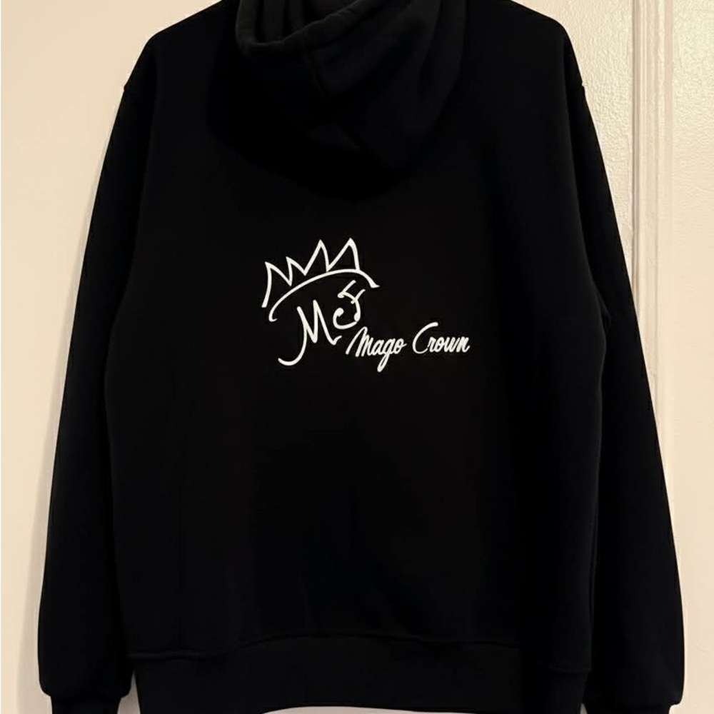 Hoodies for Men / women Black Hooded Sweater